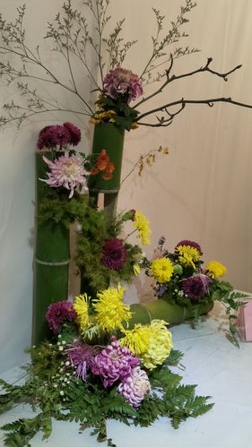 只有菊花如何做花艺? 只有菊花如何做花艺作品!